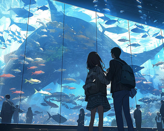 Aquarium Date - 40x50 cm