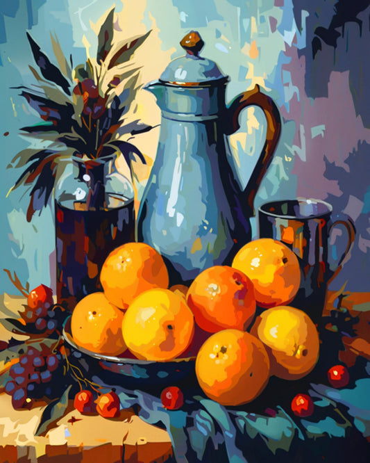 Citrus Still Life - 40x50 cm