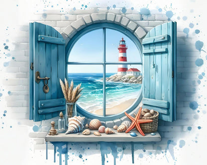 Lighthouse Window View